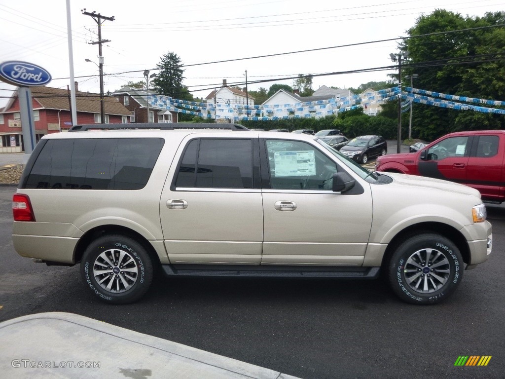 2017 White Gold Ford Expedition El Xlt 4x4 115251164 Photo 4 2017 Expedition El Xlt 4x4 White Gold Ebony Photo 4