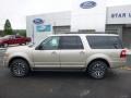 2017 White Gold Ford Expedition EL XLT 4x4  photo #9