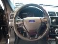 Ebony Black 2017 Ford Explorer Sport 4WD Steering Wheel