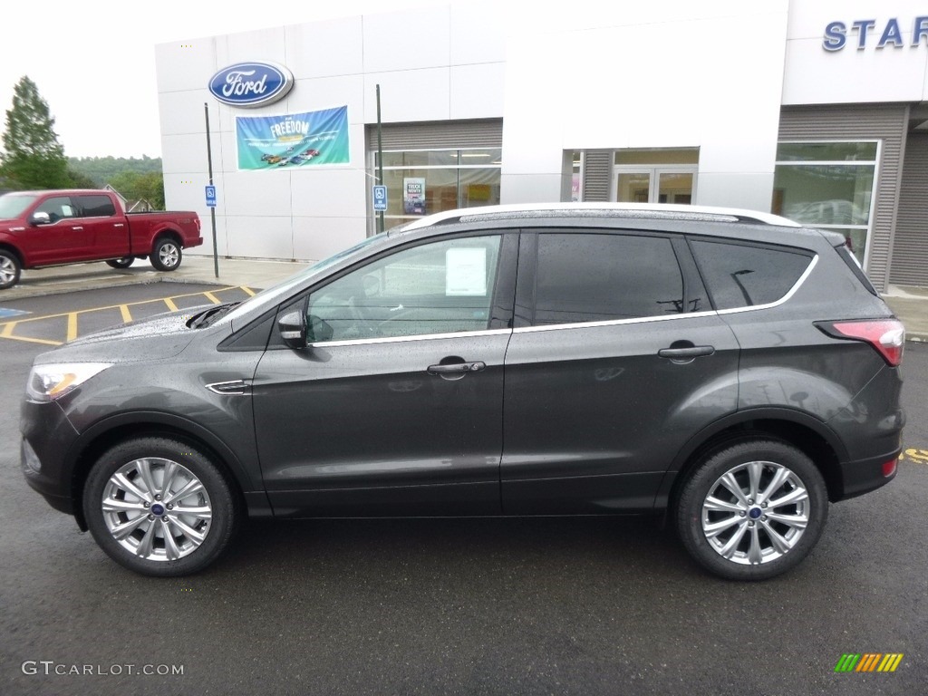 2017 Escape Titanium 4WD - Magnetic / Medium Light Stone photo #8