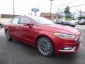 2017 Ruby Red Ford Fusion SE  photo #3