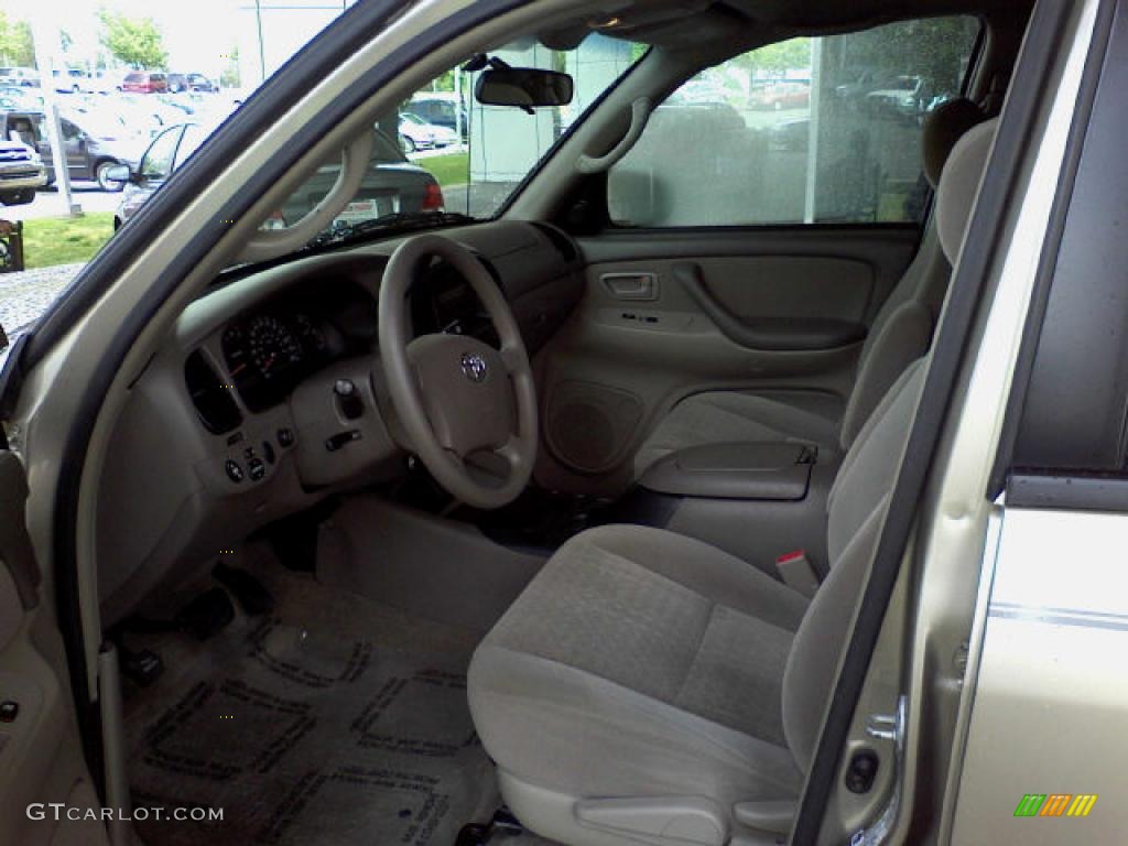 2006 Tundra SR5 Double Cab - Desert Sand Mica / Taupe photo #6