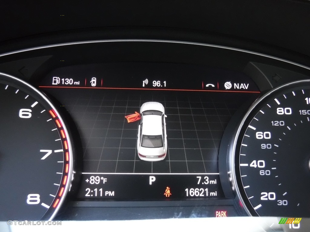 2014 A6 2.0T quattro Sedan - Aviator Blue Metallic / Velvet Beige photo #44