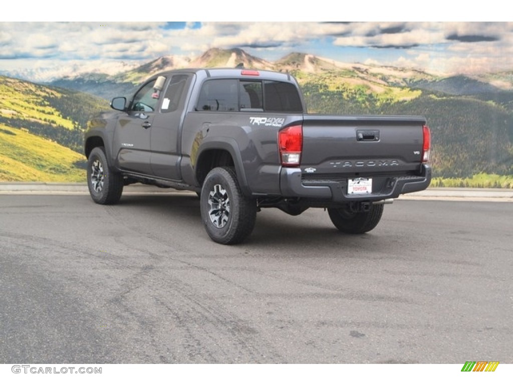 Magnetic Gray Metallic 2017 Toyota Tacoma TRD Off Road Access Cab 4x4 Exterior Photo #115274821