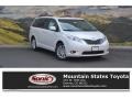 Blizzard White Pearl - Sienna XLE AWD Photo No. 1