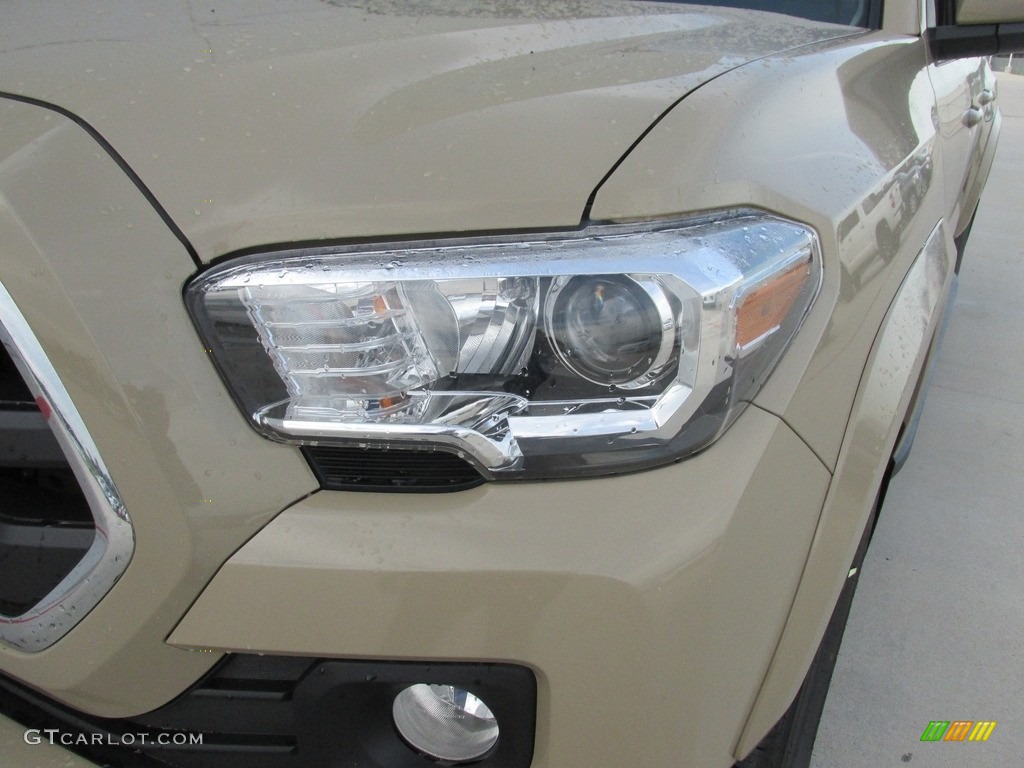 2017 Tacoma SR5 Double Cab 4x4 - Quicksand / Cement Gray photo #9