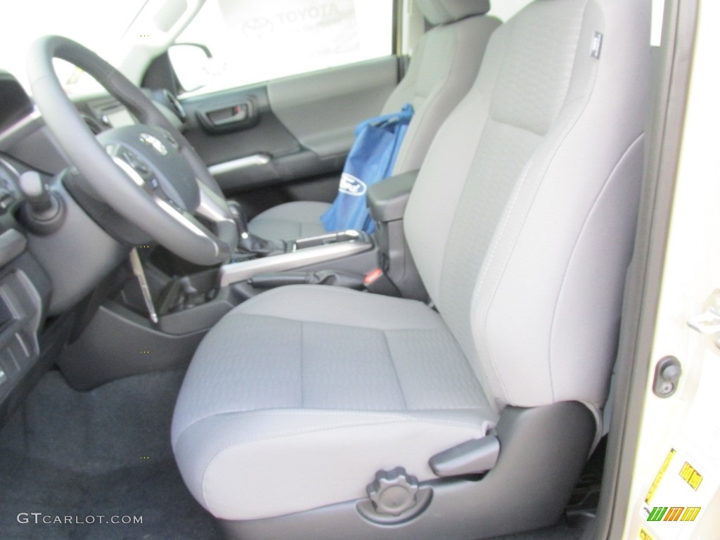 2017 Tacoma SR5 Double Cab 4x4 - Quicksand / Cement Gray photo #24