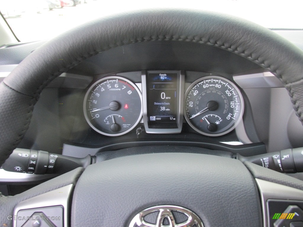 2017 Tacoma SR5 Double Cab 4x4 - Quicksand / Cement Gray photo #33