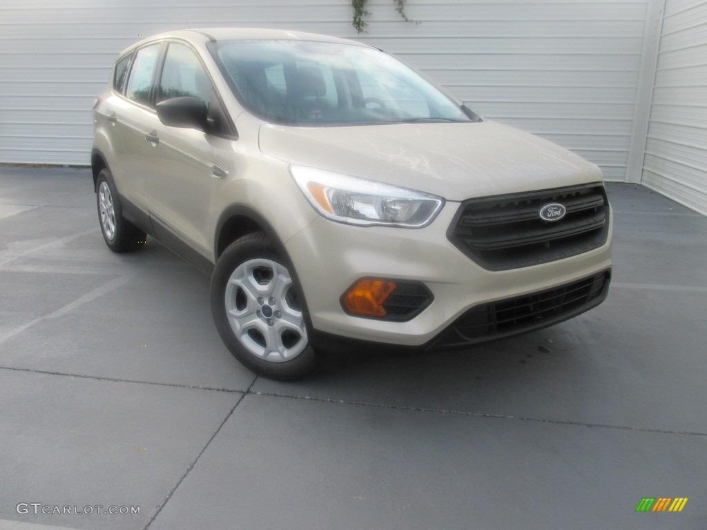 2017 Escape S - White Gold / Charcoal Black photo #2