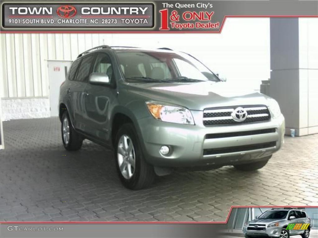 2007 RAV4 Limited 4WD - Everglade Metallic / Ash Gray photo #26