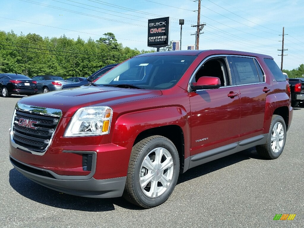 Crimson Red Tintcoat 2017 GMC Terrain SLE Exterior Photo #115280797