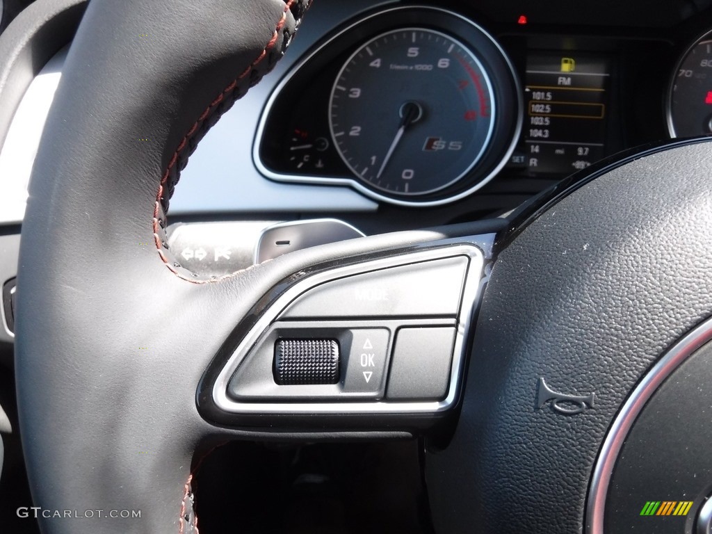 2017 Audi S5 3.0 TFSI quattro Cabriolet Controls Photo #115281112