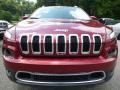 2017 Deep Cherry Red Crystal Pearl Jeep Cherokee Limited 4x4  photo #7