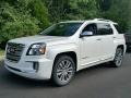 White Frost Tricoat 2017 GMC Terrain Denali AWD Exterior