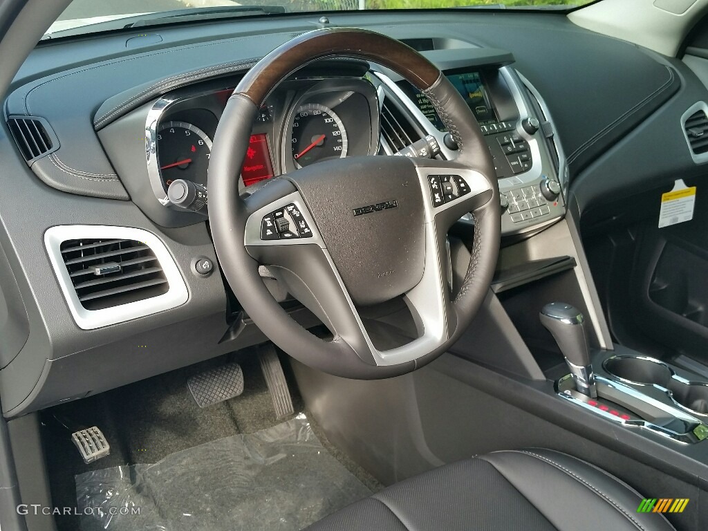 Jet Black Interior 2017 GMC Terrain Denali AWD Photo #115281564