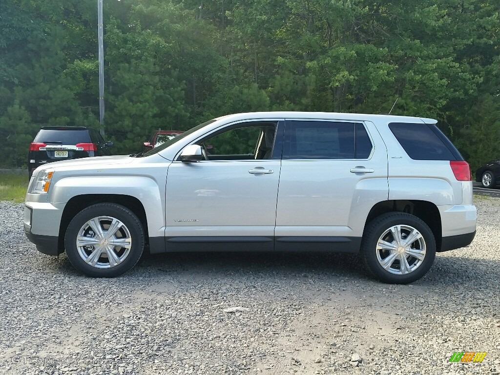 Quicksilver Metallic 2017 GMC Terrain SLE Exterior Photo #115281712