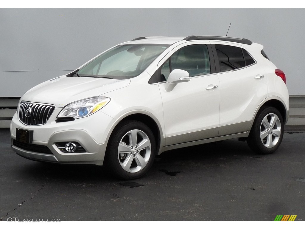 White Pearl Tricoat 2016 Buick Encore Convenience AWD Exterior Photo #115281751
