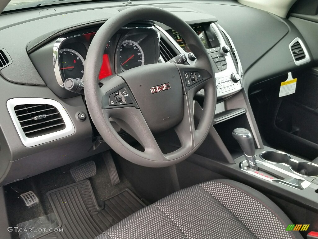 Jet Black Interior 2017 GMC Terrain SLE Photo #115282123