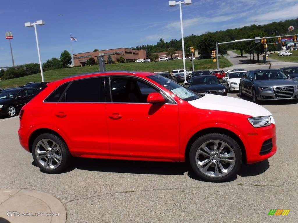  Misano Red Pearl 2017 Audi Q3 2.0 TFSI Premium Plus quattro Exterior Photo #115282276