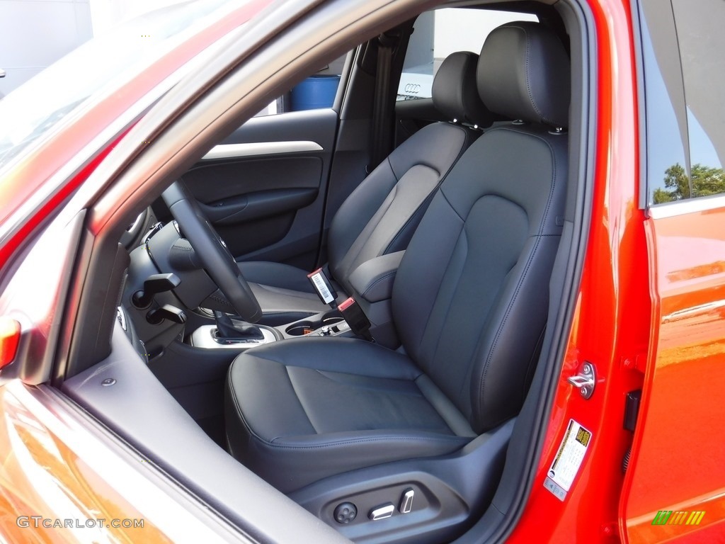 Black Interior 2017 Audi Q3 2.0 TFSI Premium Plus quattro Photo #115282546