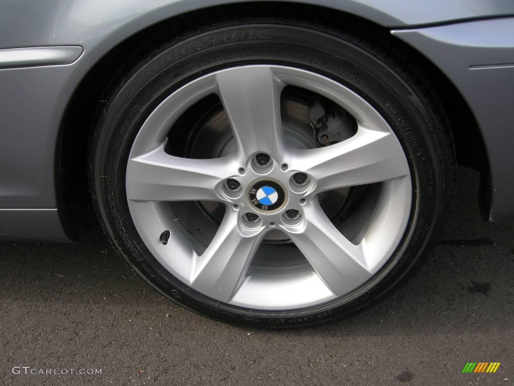 2006 3 Series 325i Convertible - Quartz Blue Metallic / Grey photo #5