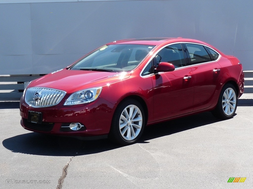 2016 Crystal Red Tintcoat Buick Verano Leather Group