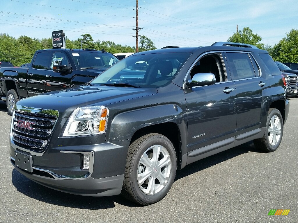 Graphite Gray Metallic 2017 GMC Terrain SLT AWD Exterior Photo #115283377