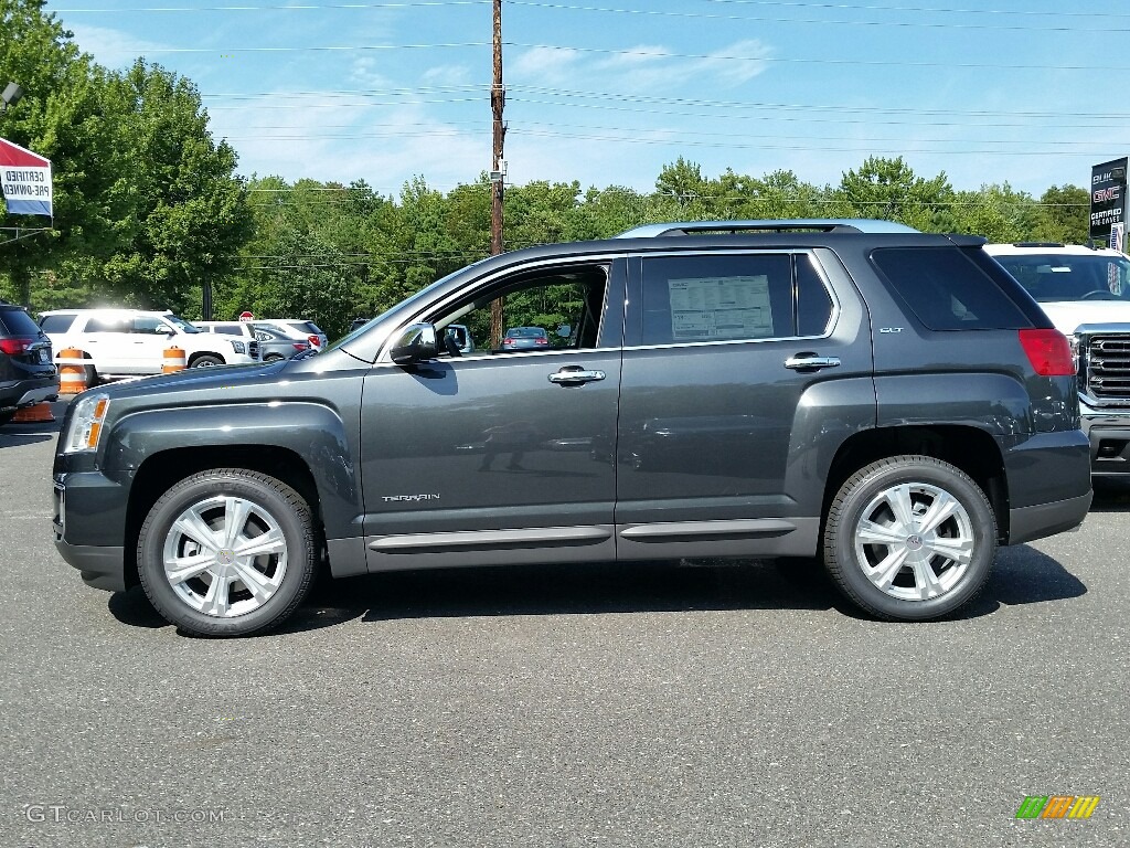 2017 Terrain SLT AWD - Graphite Gray Metallic / Jet Black photo #3