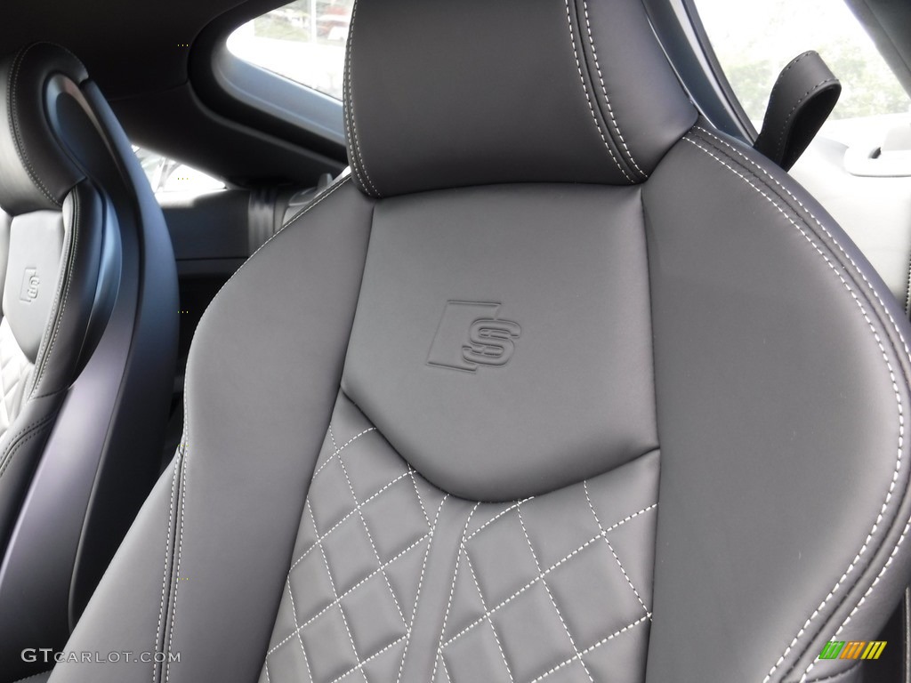 Black Interior 2017 Audi TT S 2.0 TFSI quattro Coupe Photo #115283539