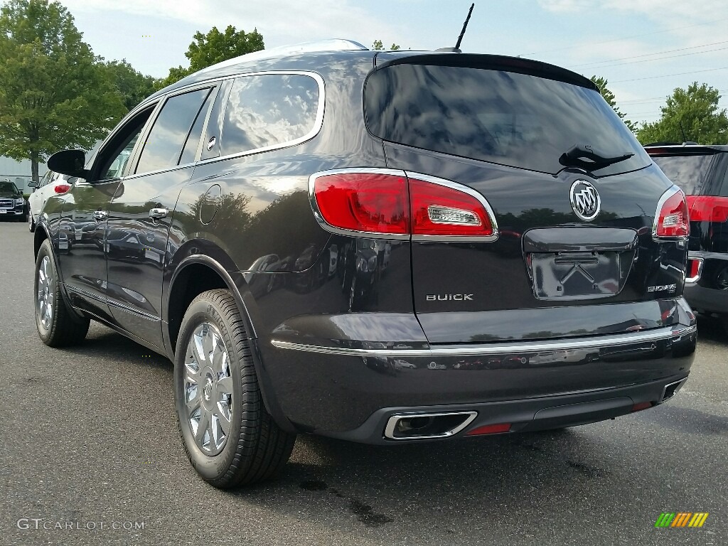 2017 Enclave Leather AWD - Iridium Metallic / Ebony/Ebony photo #4