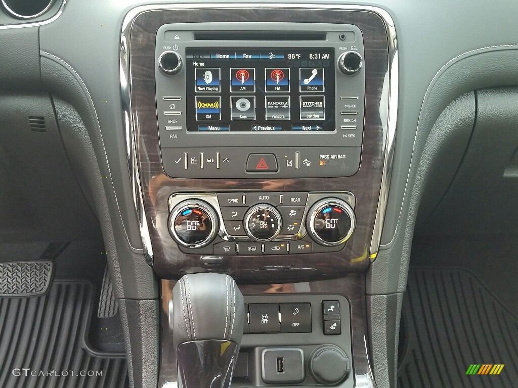 2017 Enclave Leather AWD - Iridium Metallic / Ebony/Ebony photo #9