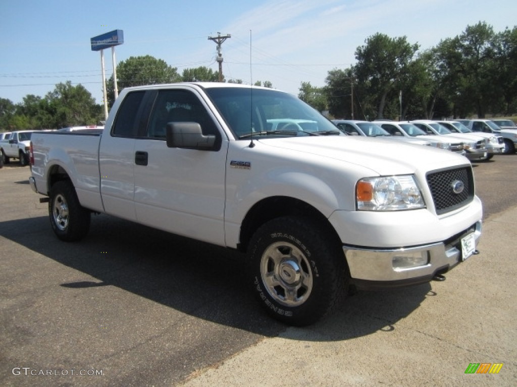 Oxford White 2008 Ford F150 XLT SuperCab 4x4 Exterior Photo #115285438