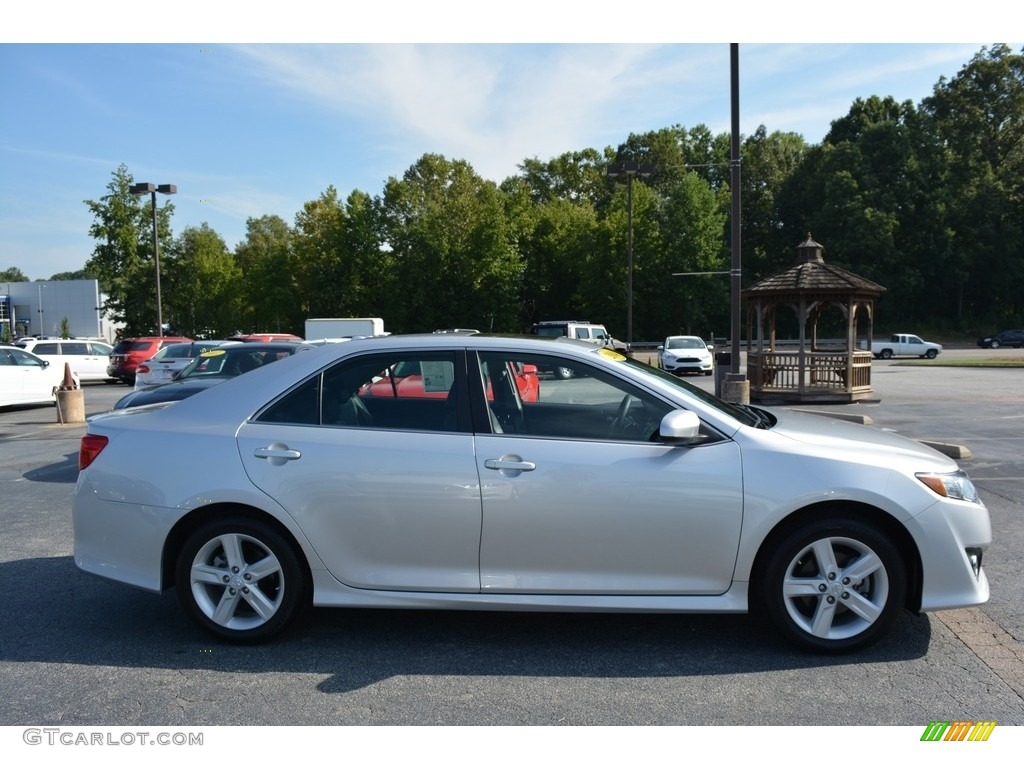 2014 Camry SE - Classic Silver Metallic / Black/Ash photo #2