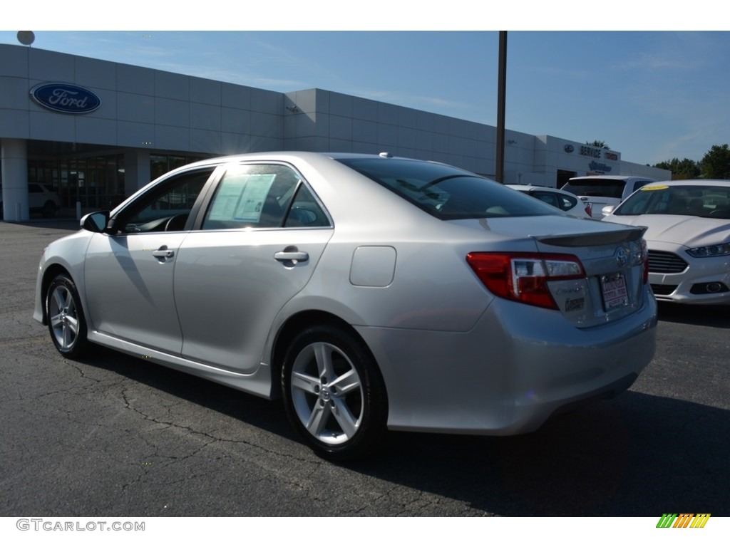 2014 Camry SE - Classic Silver Metallic / Black/Ash photo #5
