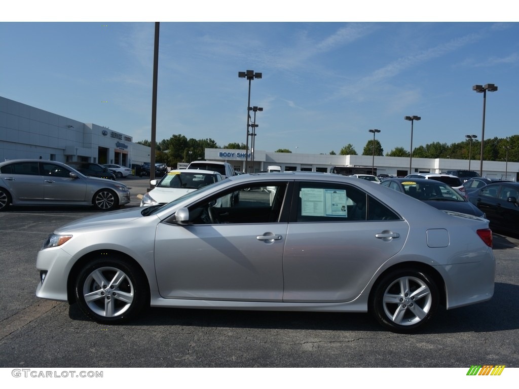 2014 Camry SE - Classic Silver Metallic / Black/Ash photo #6