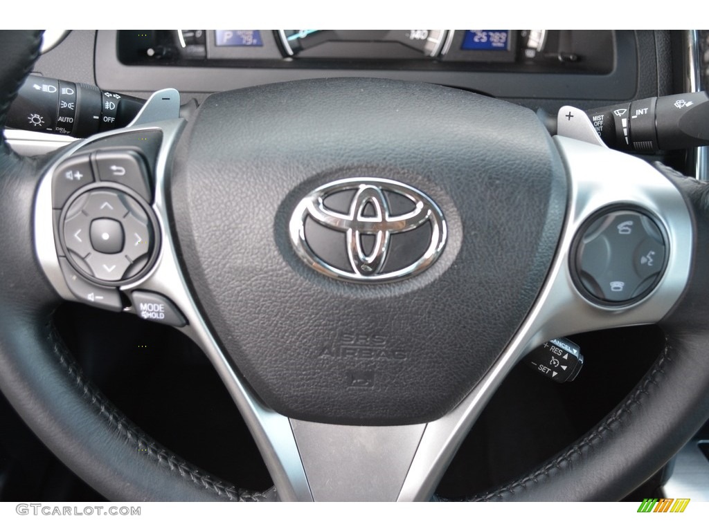 2014 Camry SE - Classic Silver Metallic / Black/Ash photo #24