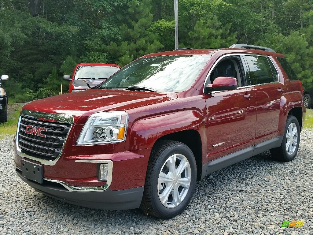 Crimson Red Tintcoat 2017 GMC Terrain SLE Exterior Photo #115286074