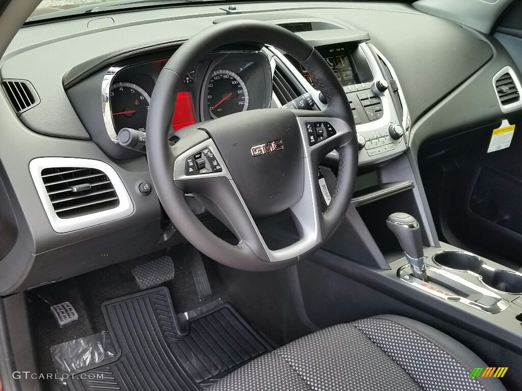 Jet Black Interior 2017 GMC Terrain SLE Photo #115286257