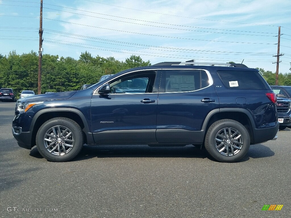 Dark Sapphire Blue Metallic 2017 GMC Acadia SLT Exterior Photo #115286440
