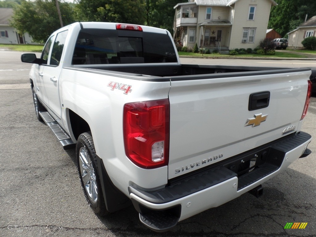 2017 Silverado 1500 High Country Crew Cab 4x4 - Iridescent Pearl Tricoat / High Country Saddle photo #7