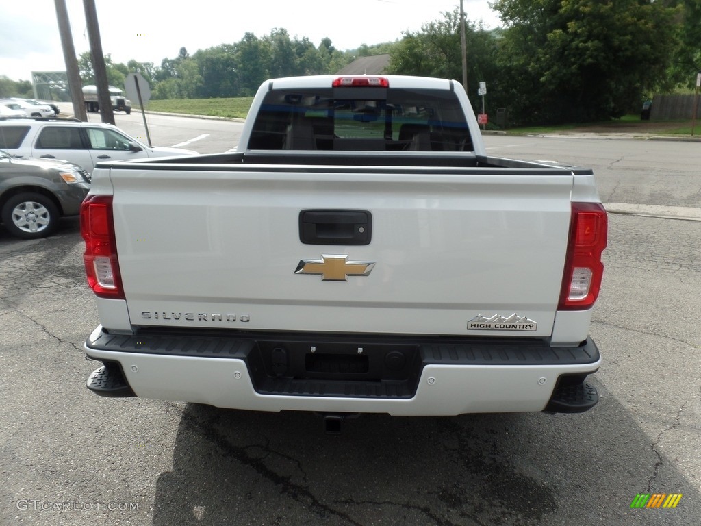 2017 Silverado 1500 High Country Crew Cab 4x4 - Iridescent Pearl Tricoat / High Country Saddle photo #8