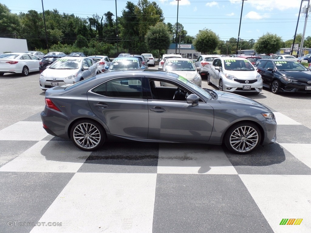 2014 IS 250 F Sport - Nebula Gray Pearl / Black photo #3