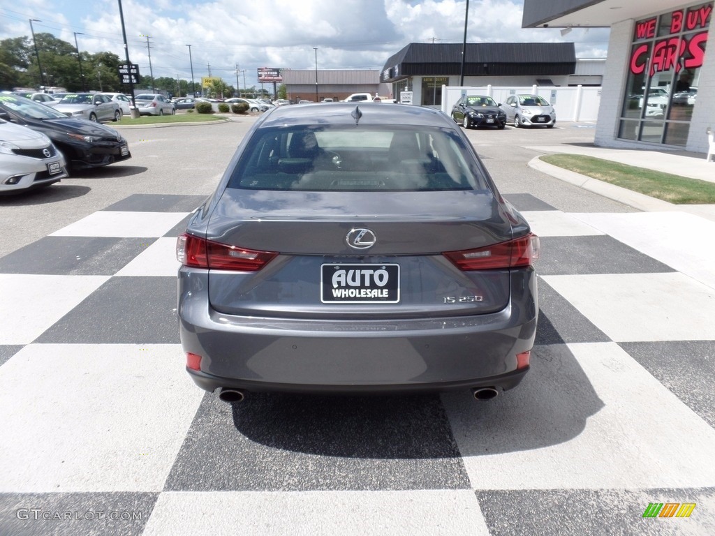 2014 IS 250 F Sport - Nebula Gray Pearl / Black photo #4