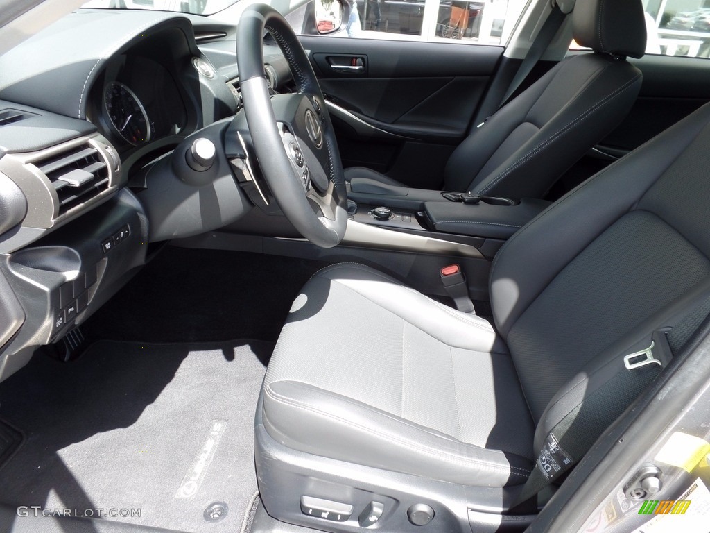 2014 IS 250 F Sport - Nebula Gray Pearl / Black photo #10