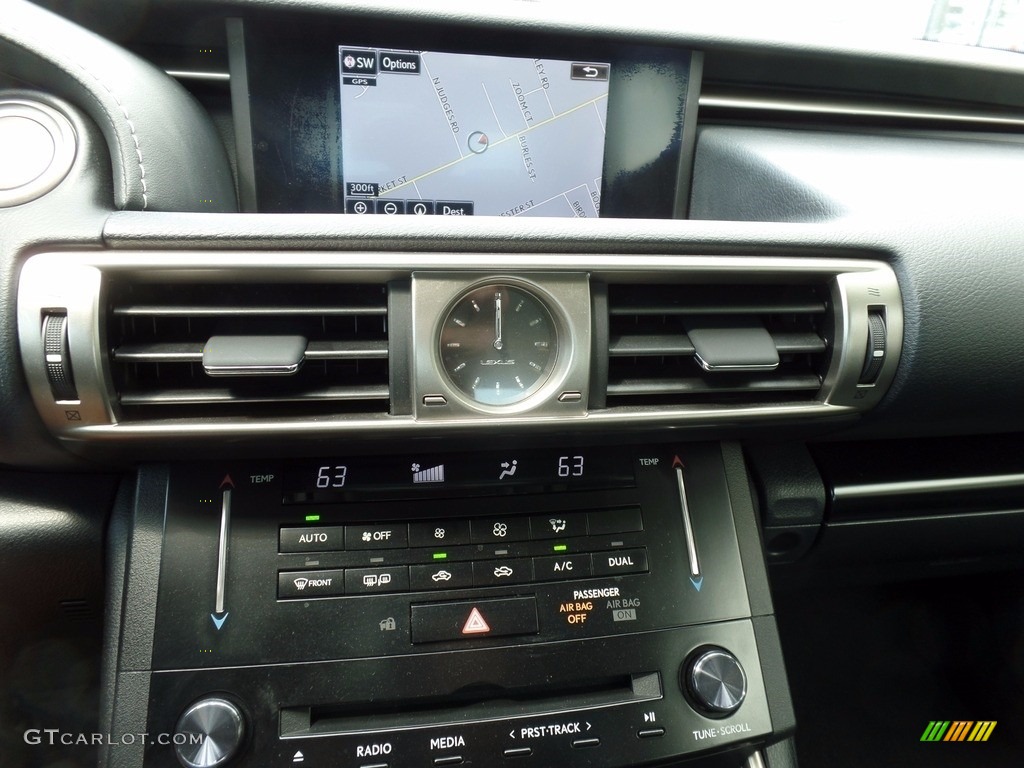 2014 IS 250 F Sport - Nebula Gray Pearl / Black photo #17