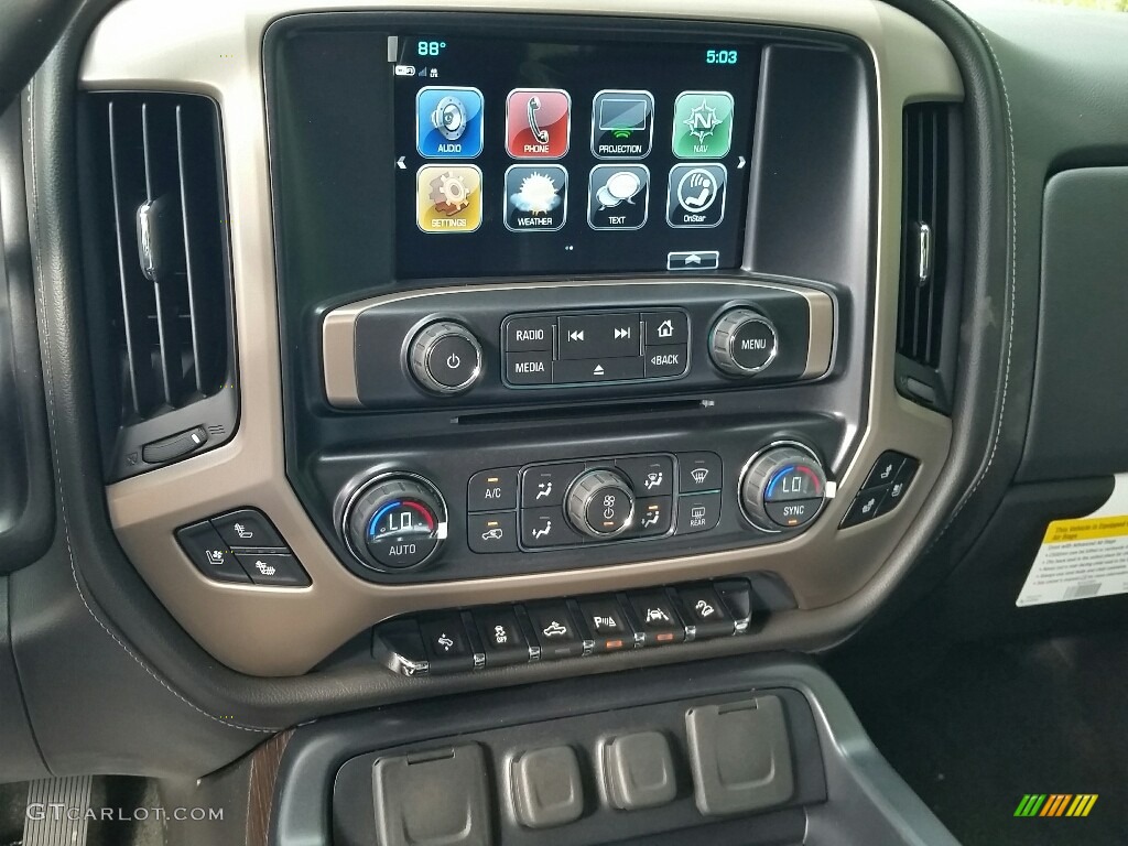 2017 GMC Sierra 1500 Denali Crew Cab 4WD Controls Photo #115287565