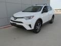 2016 Super White Toyota RAV4 LE  photo #7