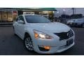 2014 Pearl White Nissan Altima 2.5 S  photo #2