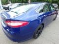 2016 Deep Impact Blue Metallic Ford Fusion SE AWD  photo #2