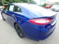 2016 Deep Impact Blue Metallic Ford Fusion SE AWD  photo #4